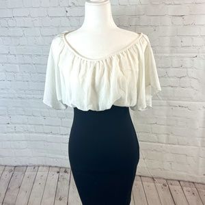Soprano Dress / Black & White (S)